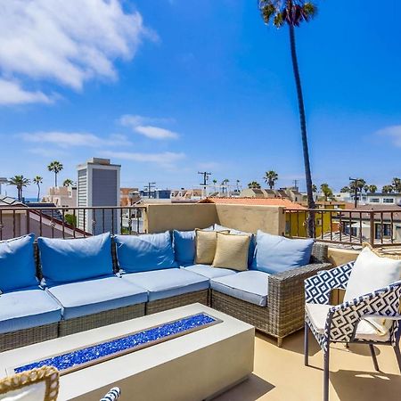 Stunning Ocean View Home W Rooftop Terrace, Firepit, Fast Wifi, Ac & Parking! San Diego Exterior foto