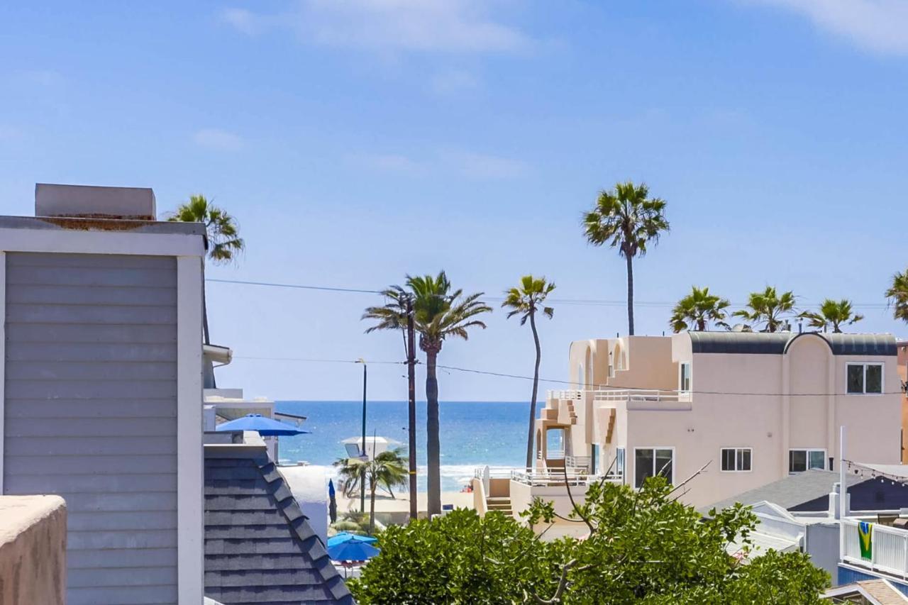 Stunning Ocean View Home W Rooftop Terrace, Firepit, Fast Wifi, Ac & Parking! San Diego Exterior foto