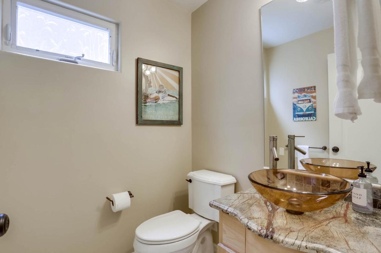 Stunning Ocean View Home W Rooftop Terrace, Firepit, Fast Wifi, Ac & Parking! San Diego Exterior foto