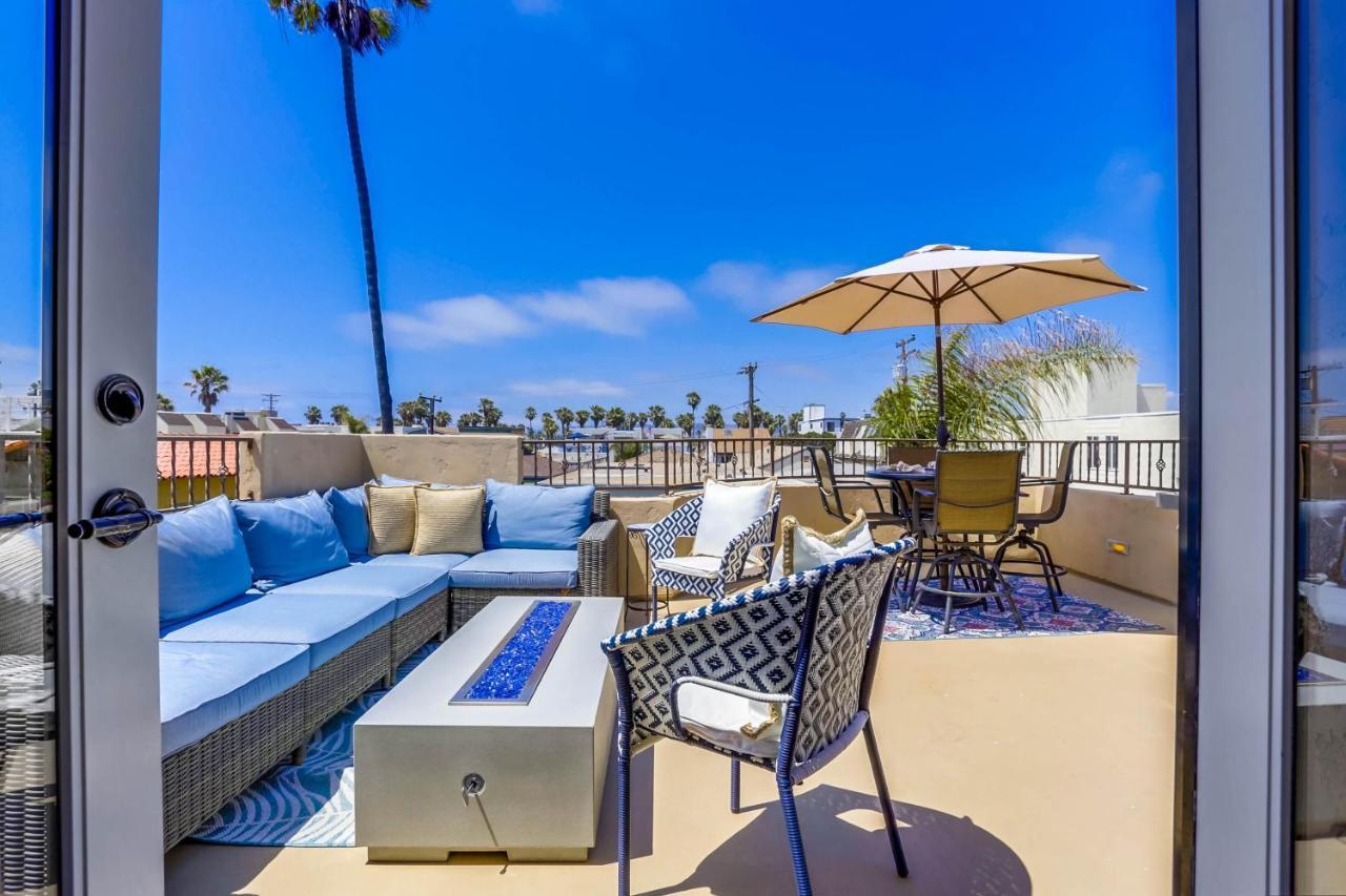 Stunning Ocean View Home W Rooftop Terrace, Firepit, Fast Wifi, Ac & Parking! San Diego Exterior foto