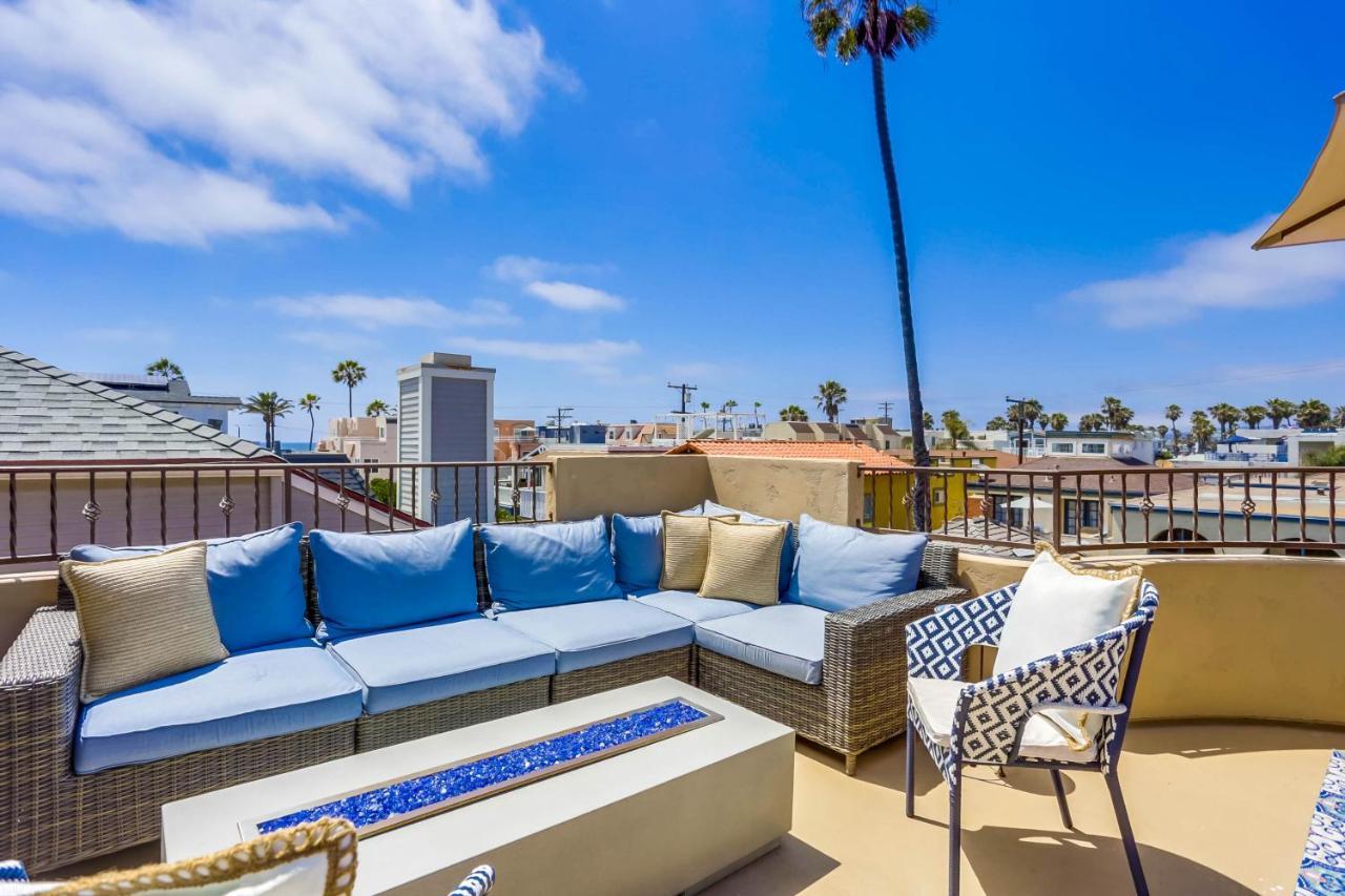 Stunning Ocean View Home W Rooftop Terrace, Firepit, Fast Wifi, Ac & Parking! San Diego Exterior foto