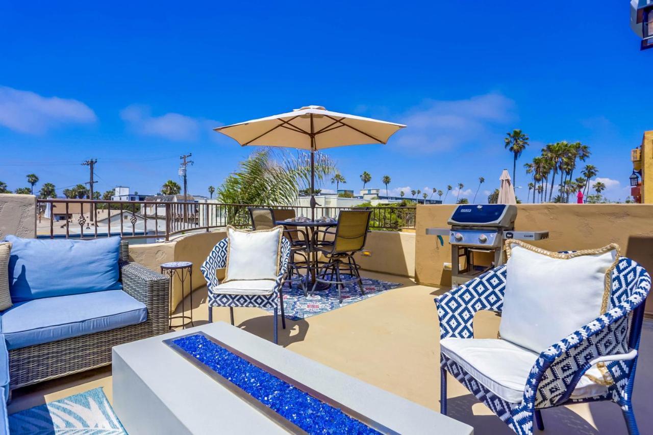 Stunning Ocean View Home W Rooftop Terrace, Firepit, Fast Wifi, Ac & Parking! San Diego Exterior foto